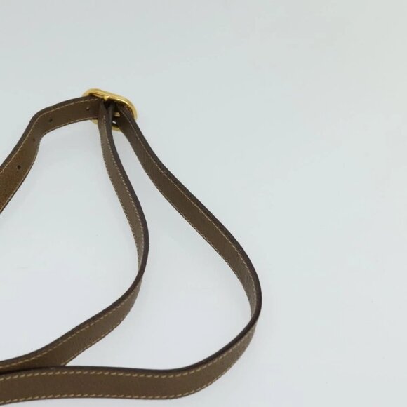 GUCCI GG Supreme Web Sherry Line Shoulder Bag PVC Beige 56 02 032 Auth BA2084 - Picture 9 of 16